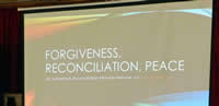Forgiveness, Reconciliation, Peace