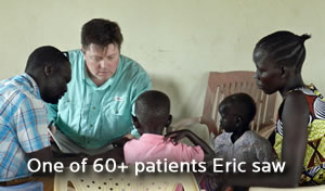 Eric saw 60 plus patients