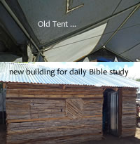 Old tent, new building for daily Bible study