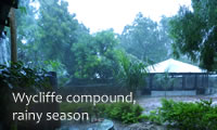 Wycliffe compound rainy season