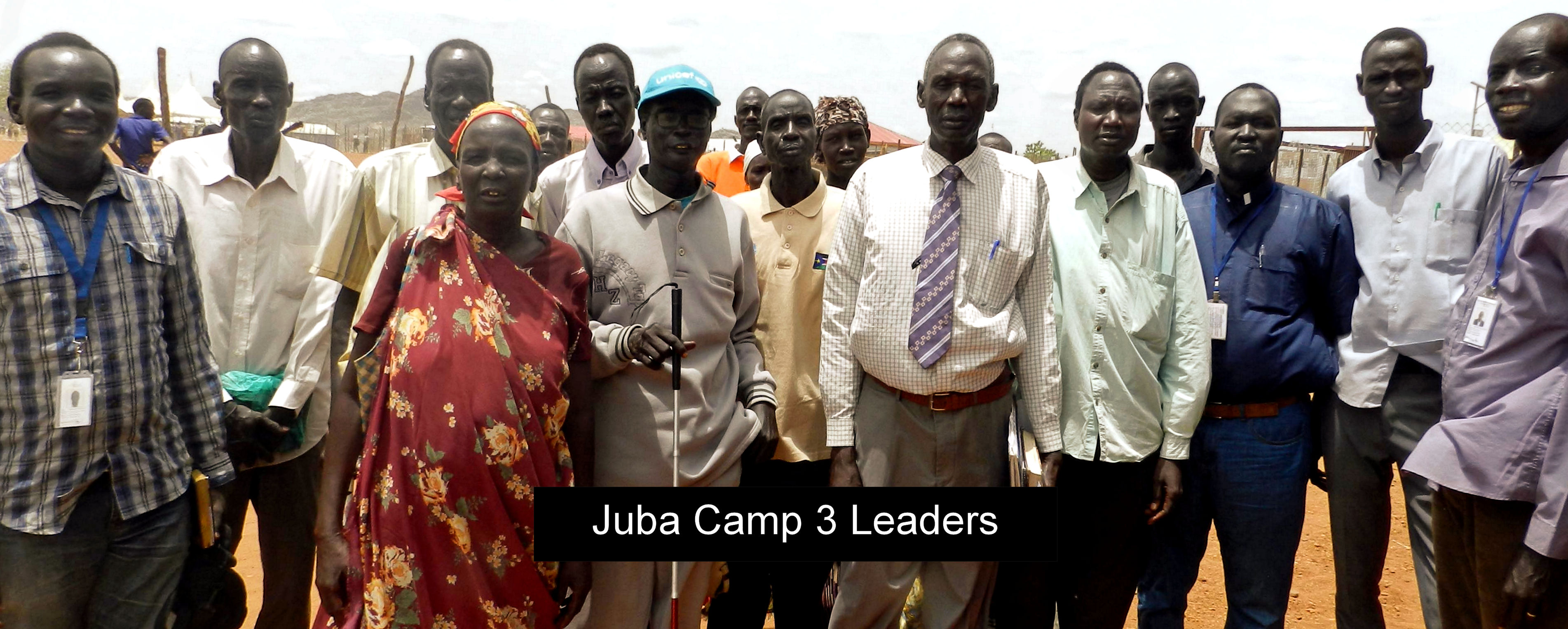 Juba Camp 3 Leaders