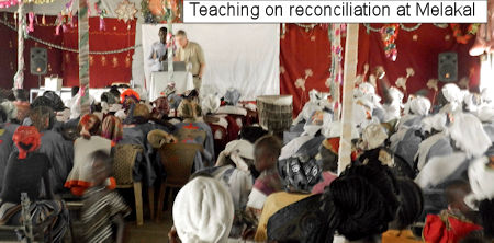 Jim teaching on Reconciliation at Malakal