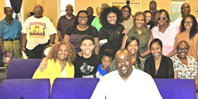 World Restoration Center members and Pastor Thomas