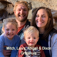 Mitch, Laura, Abigail & Dixon Groothuis